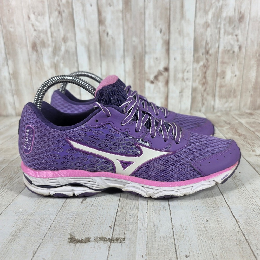 Mizuno Wave Inspire‎ 11 Womens Running Shoes Purple Pink J1GD154401 Size 8